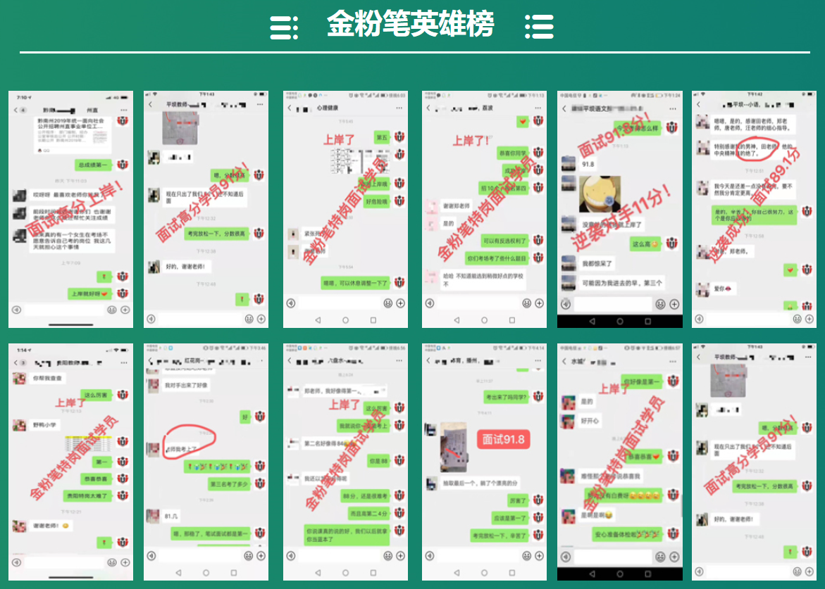 貴陽(yáng)中小學(xué)、幼兒教師招聘成功上岸學(xué)員